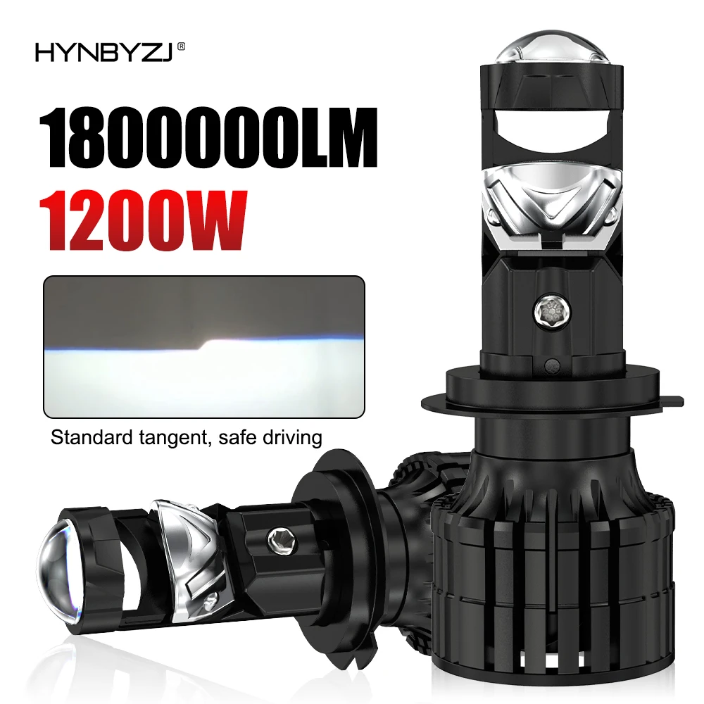 HYNBYZJ 2x H7 LED Headlight Mini Lens Projector H7 Auto Low Beam Canbus Bulb For Car 12v 1200W 1800000LM H7
HYNBYZJ 2x H7 LED Headlight Mini Lens Projector H7 Auto Low Beam Canbus Bulb For Car 12v 1200W 1800000LM H7
