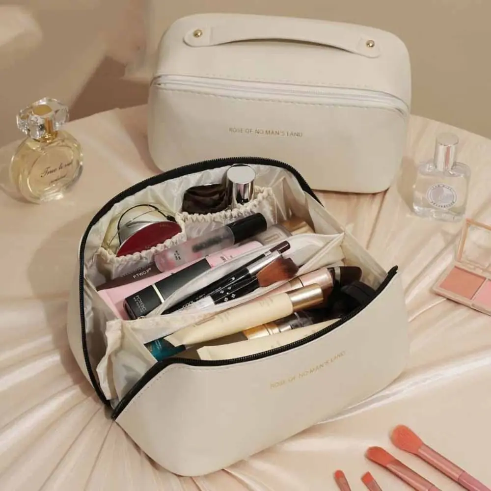 Square PU Leather Cosmetic Bag Zipper Waterproof Pillow Makeup Pouch Toiletries Organizer Carry-on Makeup Tote Travel Wash Bag
Square PU Leather Cosmetic Bag Zipper Waterproof Pillow Makeup Pouch Toiletries Organizer Carry-on Makeup Tote Travel Wash Bag