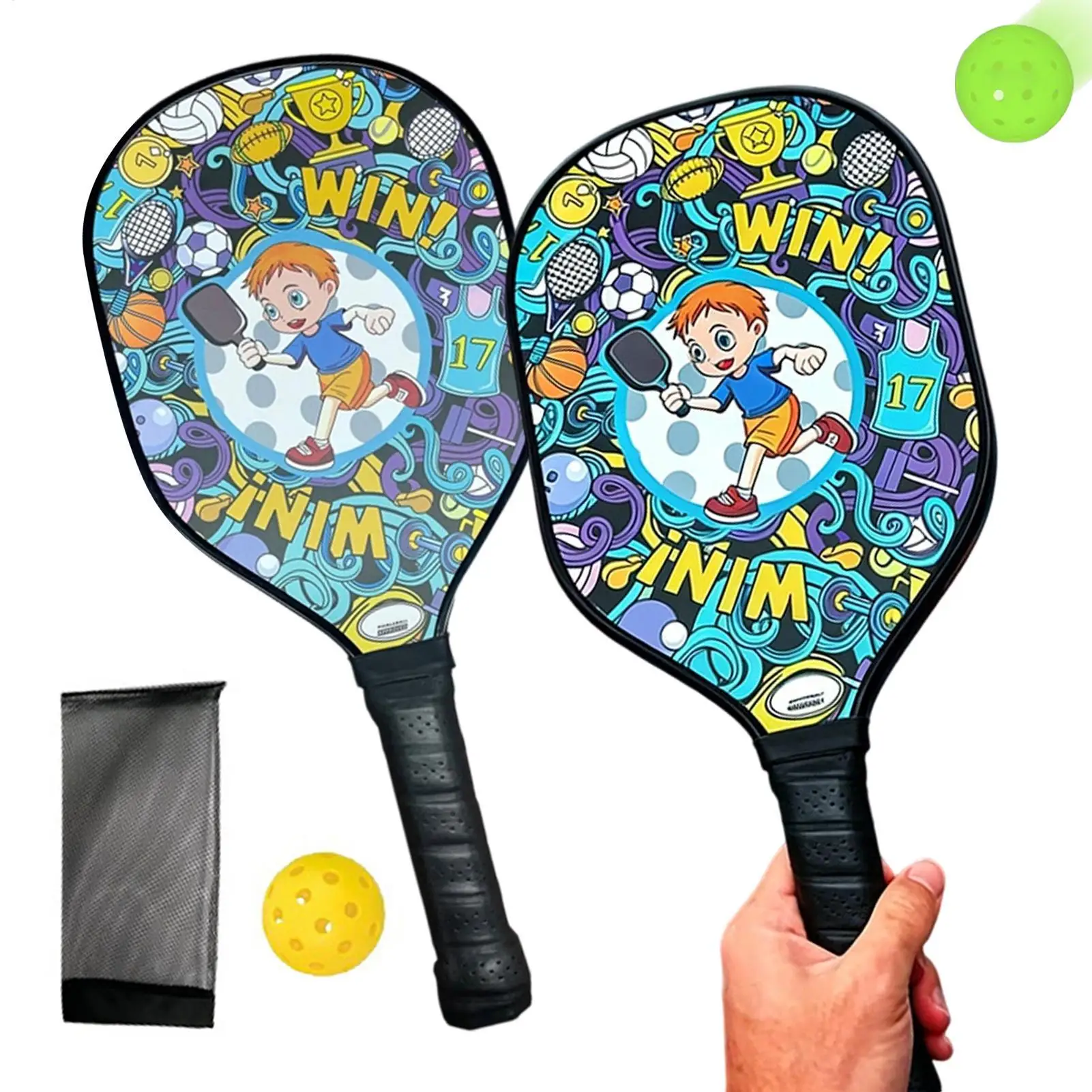 Paddle Racket Set Lightweight Portable With Storage Bag Non Slip Handle Adults Paddle Ball Rackets For Beach Grassland Courtyard
Paddle Racket Set Lightweight Portable With Storage Bag Non Slip Handle Adults Paddle Ball Rackets For Beach Grassland Courtyard