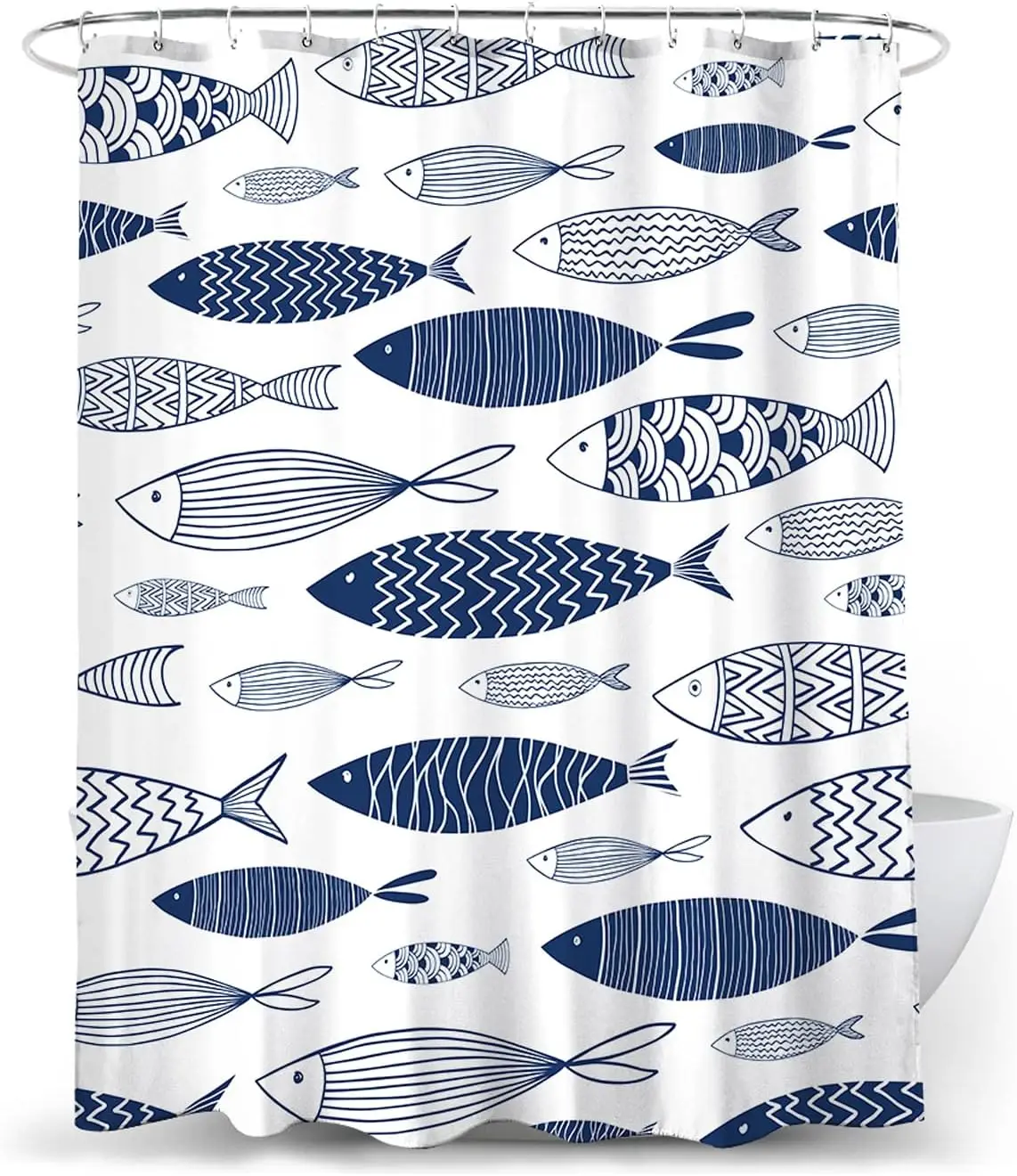 Прочный синий комплект занавесок для душа с крючками, ткань, полиэстер, занавески для душа с принтом морской рыбы для ванных комнат, водонепроницаемые и
Прочный синий комплект занавесок для душа с крючками, ткань, полиэстер, занавески для душа с принтом морской рыбы для ванных комнат, водонепроницаемые и