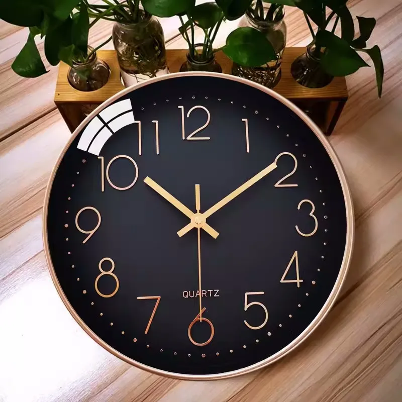 Silent Circular Quartz Clock, Living Room, Modern, Simple, Fashionable and Creative
Silent Circular Quartz Clock, Living Room, Modern, Simple, Fashionable and Creative