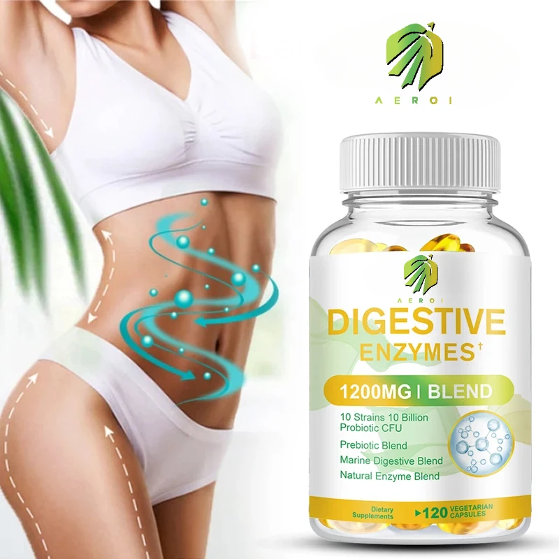 Digestive Enzyme Capsules - Support Gut Health, Improve Digestion, Relieves Gas and Bloating, Immune Support
Digestive Enzyme Capsules - Support Gut Health, Improve Digestion, Relieves Gas and Bloating, Immune Support