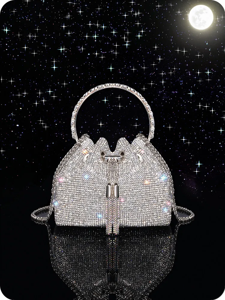 Designer Brand Dinner Tassel Rhinestone Bag Crossbody Bucket Set Diamond Bags for Women
Designer Brand Dinner Tassel Rhinestone Bag Crossbody Bucket Set Diamond Bags for Women