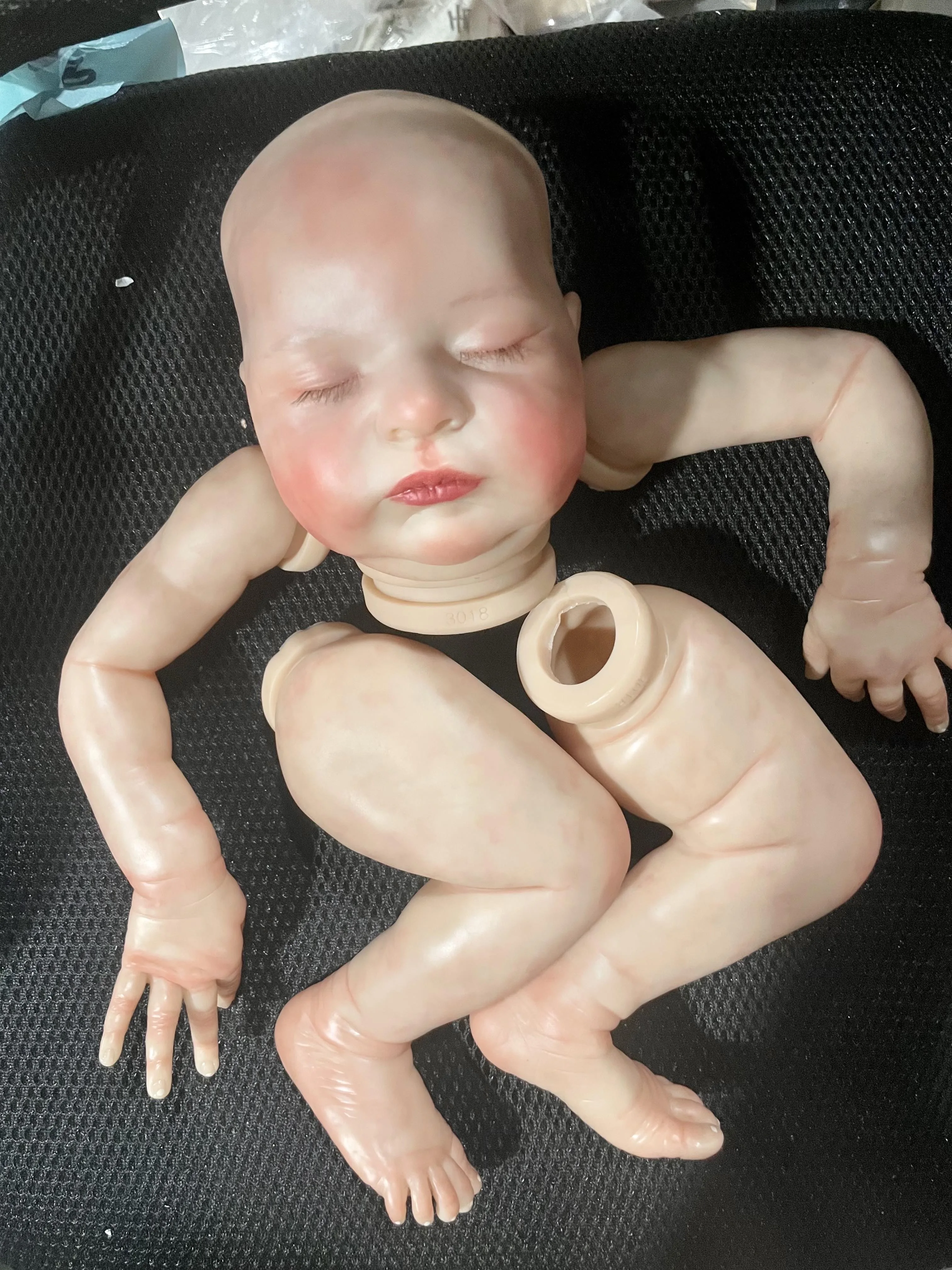 FBBD ART DOLL 20.5inch Already Painted Kit Reborn BABY Laura Sleeping Cute l Baby 100%Hand Painted By Artist Toys For Childre
FBBD ART DOLL 20.5inch Already Painted Kit Reborn BABY Laura Sleeping Cute l Baby 100%Hand Painted By Artist Toys For Childre