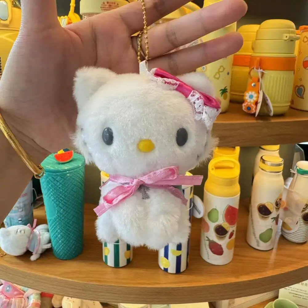 Sanrio Hello Kitty Doll Pendent Keychain Anime Cute Cartoon Kitty Cat Stuffed Doll Bag Ornaments Accessories Keychains Gifts
Sanrio Hello Kitty Doll Pendent Keychain Anime Cute Cartoon Kitty Cat Stuffed Doll Bag Ornaments Accessories Keychains Gifts