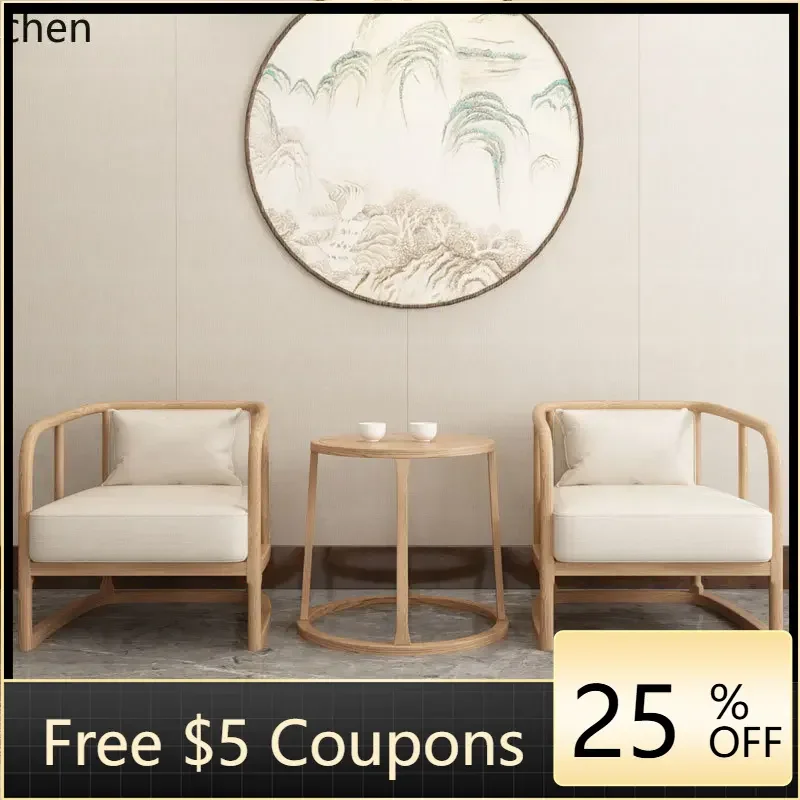 SF solid wood sofa chair three-piece modern homestay clubhouse reception single leisure armchair
SF solid wood sofa chair three-piece modern homestay clubhouse reception single leisure armchair