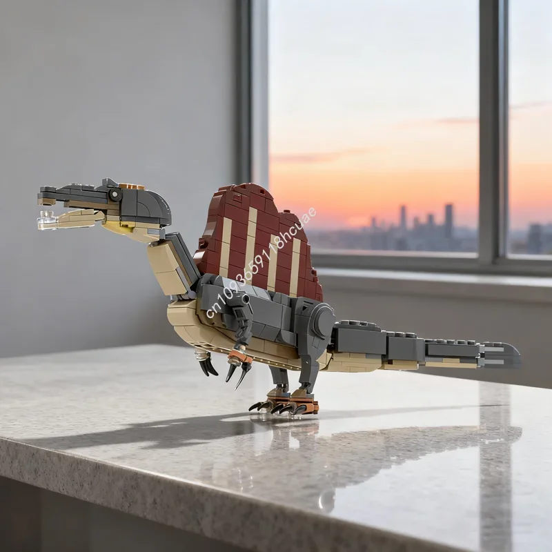 434pcs MOC Spinosaurus Aegyptiacus Dinosaursed Model Building Blocks Assemble Idea Education Christmas Gifts Brick Toy
434pcs MOC Spinosaurus Aegyptiacus Dinosaursed Model Building Blocks Assemble Idea Education Christmas Gifts Brick Toy