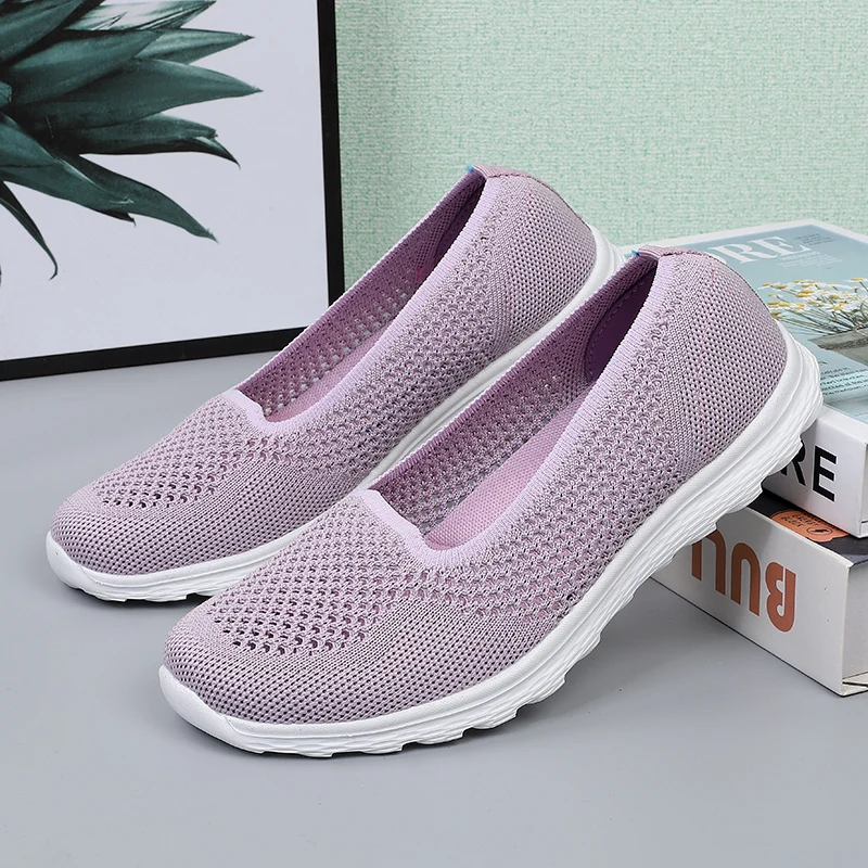 Women Fashionable Flat Shoes Breathable Mesh Design Walking Shoes Essential for Summer Travel Fashionable Dressing Sports Shoes
Women Fashionable Flat Shoes Breathable Mesh Design Walking Shoes Essential for Summer Travel Fashionable Dressing Sports Shoes