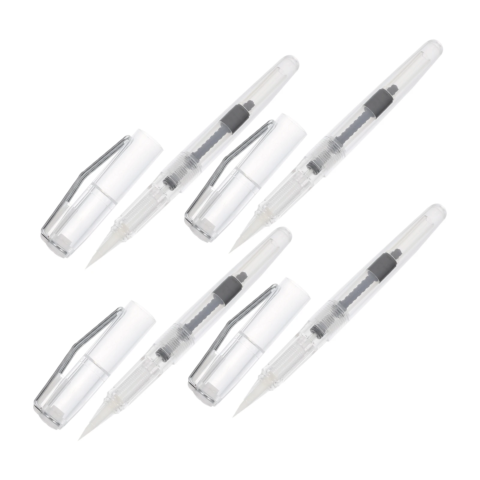 4pcs Watercolor Brush Pen Brush Pen Refillable Calligraphy Painting Stroke Writing Student Office Use Supplies
4pcs Watercolor Brush Pen Brush Pen Refillable Calligraphy Painting Stroke Writing Student Office Use Supplies