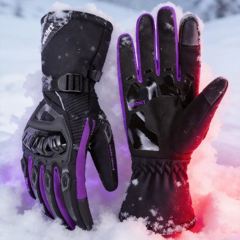Winter Waterproof Motorcycle Gloves Full Finger Tthickening Thermal Insulated Windproof Warm Riding Gear Motocross Riding Gloves
Winter Waterproof Motorcycle Gloves Full Finger Tthickening Thermal Insulated Windproof Warm Riding Gear Motocross Riding Gloves