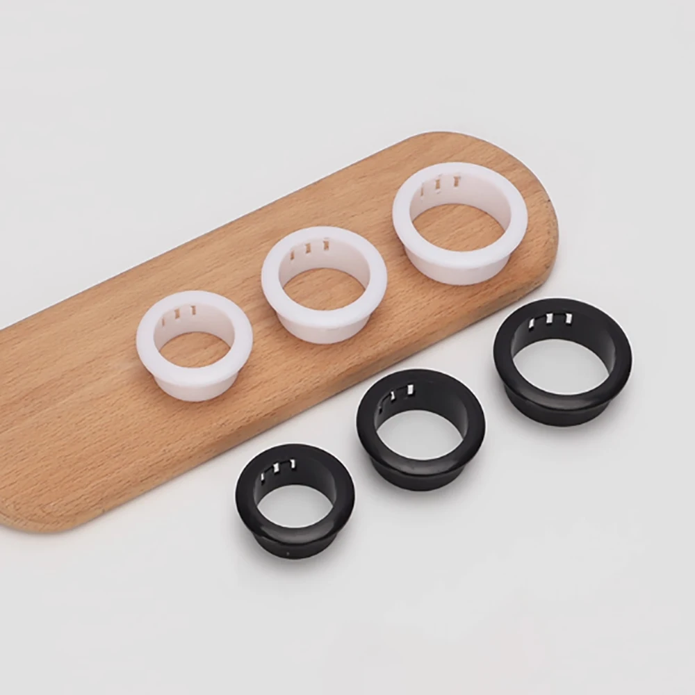 Protective Ring Black Round Plastic Snap-on Wire Grommet Computer Desk Wire Hole Cover Seal Ring Hole Plug Cable Protector
Protective Ring Black Round Plastic Snap-on Wire Grommet Computer Desk Wire Hole Cover Seal Ring Hole Plug Cable Protector