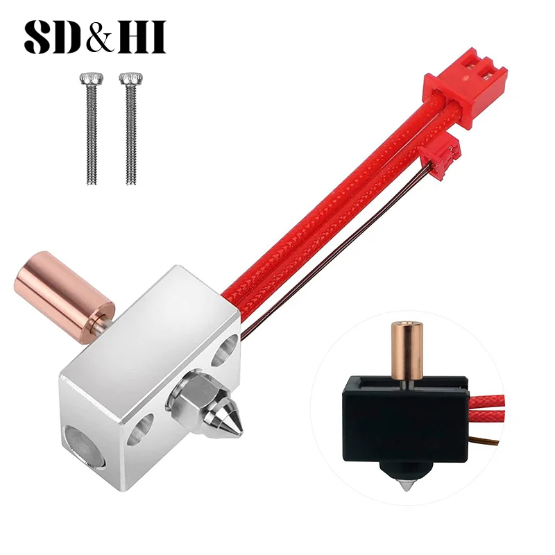 Комплект нагревательных блоков S1 Spirit Hotend 24 В 40 Вт для 3D-принтера Ender-3 S1 CR-10 Smart Pro с экструдером Sprite C
Комплект нагревательных блоков S1 Spirit Hotend 24 В 40 Вт для 3D-принтера Ender-3 S1 CR-10 Smart Pro с экструдером Sprite C