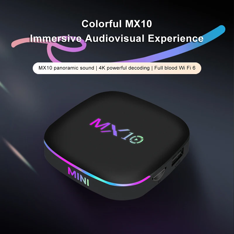 Original MX10 Z4 H313 Android 13 Allwinner H313 TV Box 4K 2.4/5G Dual WIFI 6 2GB16GB Android Voice Assistant Smart Box
Original MX10 Z4 H313 Android 13 Allwinner H313 TV Box 4K 2.4/5G Dual WIFI 6 2GB16GB Android Voice Assistant Smart Box