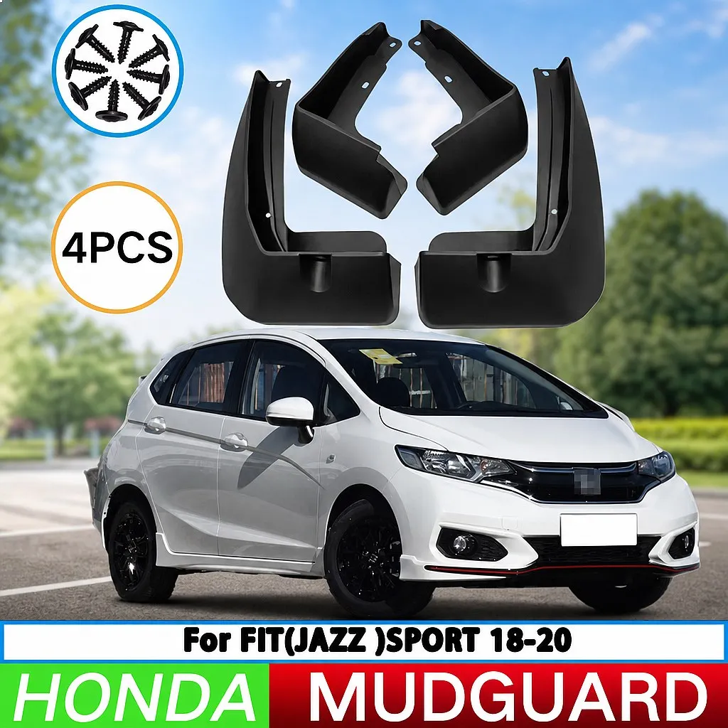 For Honda Fit Jazz 2018-2020 Tire Fender Splash Guard Front Rear Wheel Mud Flaps 4pcs
For Honda Fit Jazz 2018-2020 Tire Fender Splash Guard Front Rear Wheel Mud Flaps 4pcs