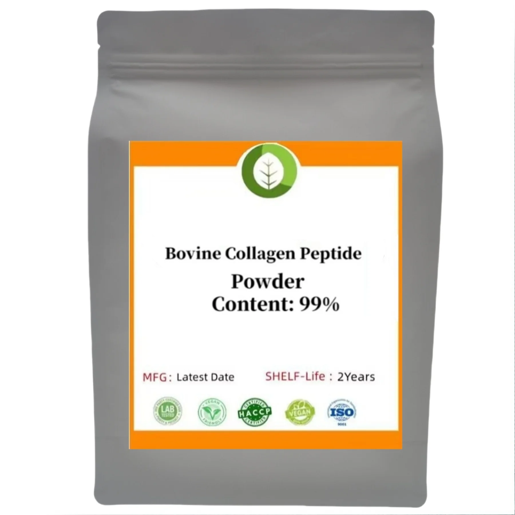 Factory Pure Natural Hydrolyzed Bovine Collagen Peptide Powder for Skincare Cosmetics Moisture replenishment
Factory Pure Natural Hydrolyzed Bovine Collagen Peptide Powder for Skincare Cosmetics Moisture replenishment