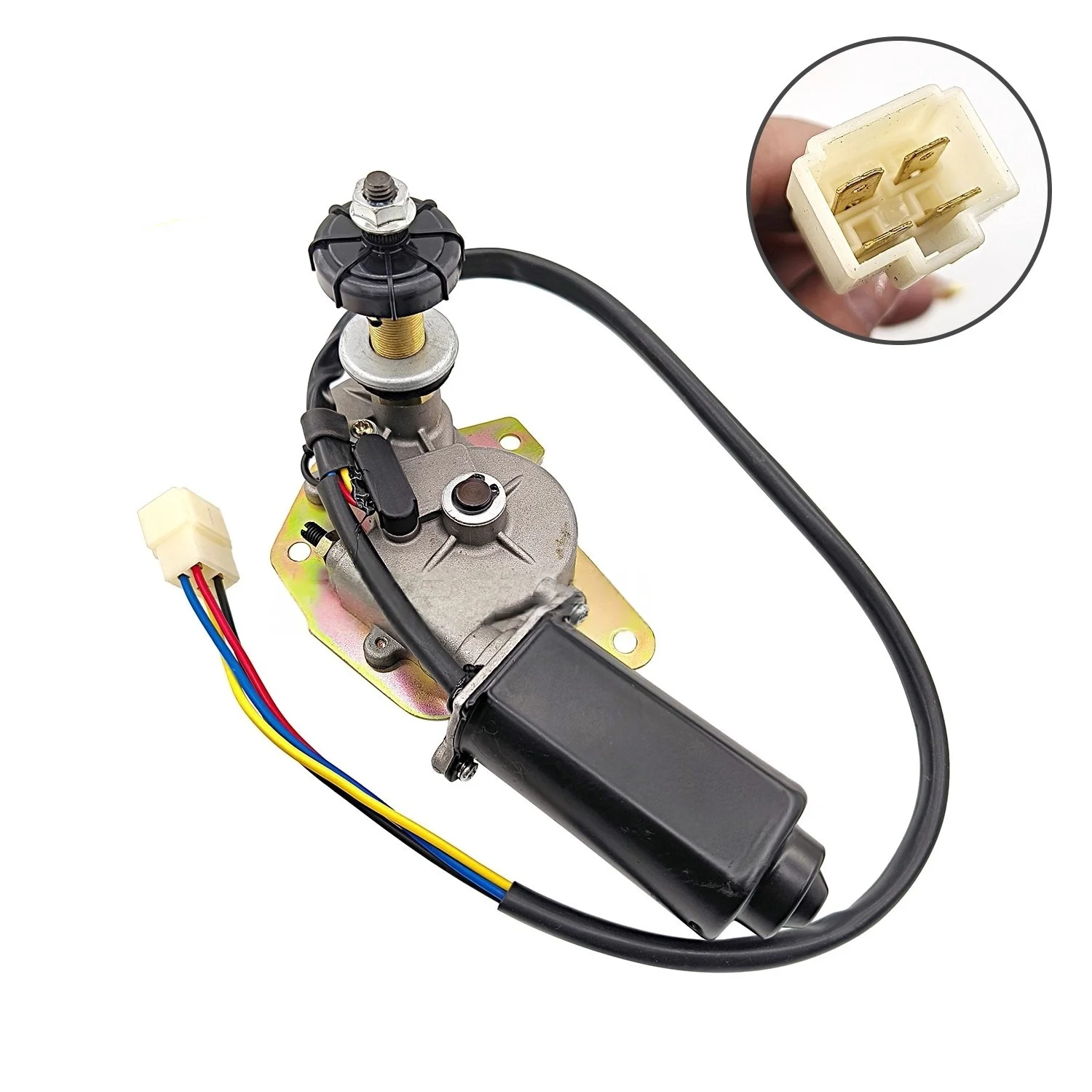 Suitable for Sumitomo SH120 200 A1/A2 and Kato HD700 excavator wiper motor
Suitable for Sumitomo SH120 200 A1/A2 and Kato HD700 excavator wiper motor