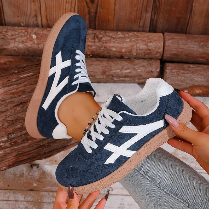 Women's Sneakers Fashion Casual Flats Retro Vulcanize Shoes Fashion Round Toe Lace Up Comfort Flat Shoes for Women Large Size 43
Women's Sneakers Fashion Casual Flats Retro Vulcanize Shoes Fashion Round Toe Lace Up Comfort Flat Shoes for Women Large Size 43