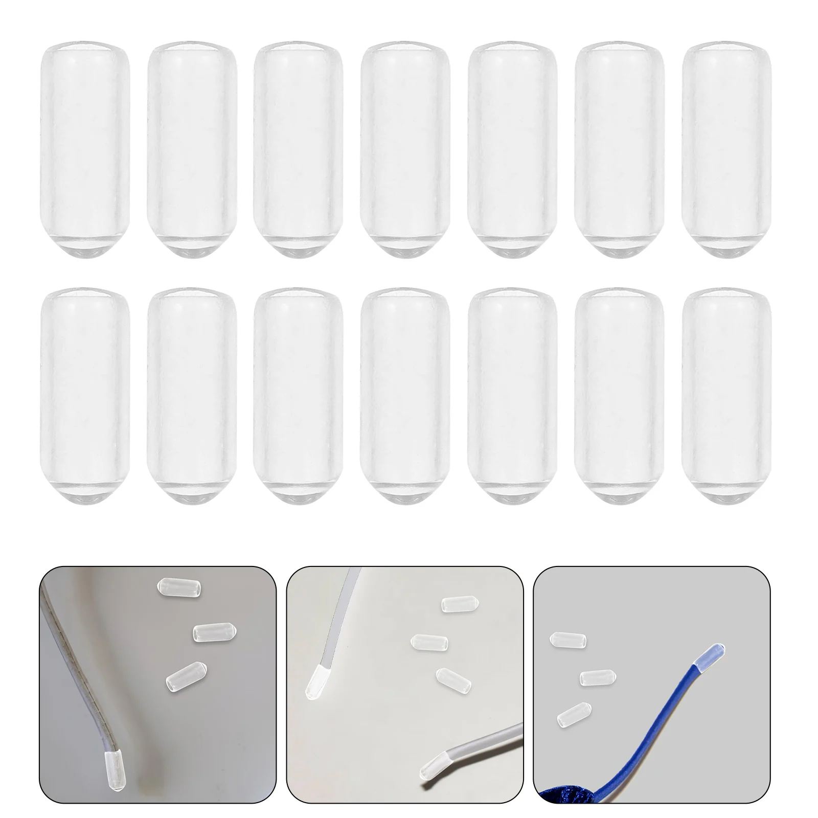 200pcs Headband End Caps Hairband Protectors Transparent Rubber 4 5mm Hair Band Ends Replacement Styling Accessories
200pcs Headband End Caps Hairband Protectors Transparent Rubber 4 5mm Hair Band Ends Replacement Styling Accessories