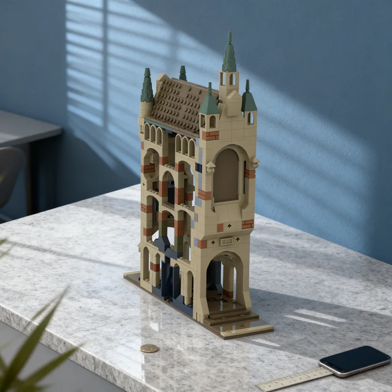 Набор из 527 деталей MOC: Модульная модель уличной сцены «Оригинальный проход» — Конструктор, игрушка, подарок, креативный предмет декора, коллекционный элемент для рабочего стола, премиум-класс для взрослых
Набор из 527 деталей MOC: Модульная модель уличной сцены «Оригинальный проход» — Конструктор, игрушка, подарок, креативный предмет декора, коллекционный элемент для рабочего стола, премиум-класс для взрослых