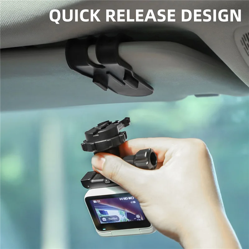 A19E-For Insta360 GO3 Car Visor Bracket 360° Rotation Sports Camera Clip Action Camera Parts
A19E-For Insta360 GO3 Car Visor Bracket 360° Rotation Sports Camera Clip Action Camera Parts