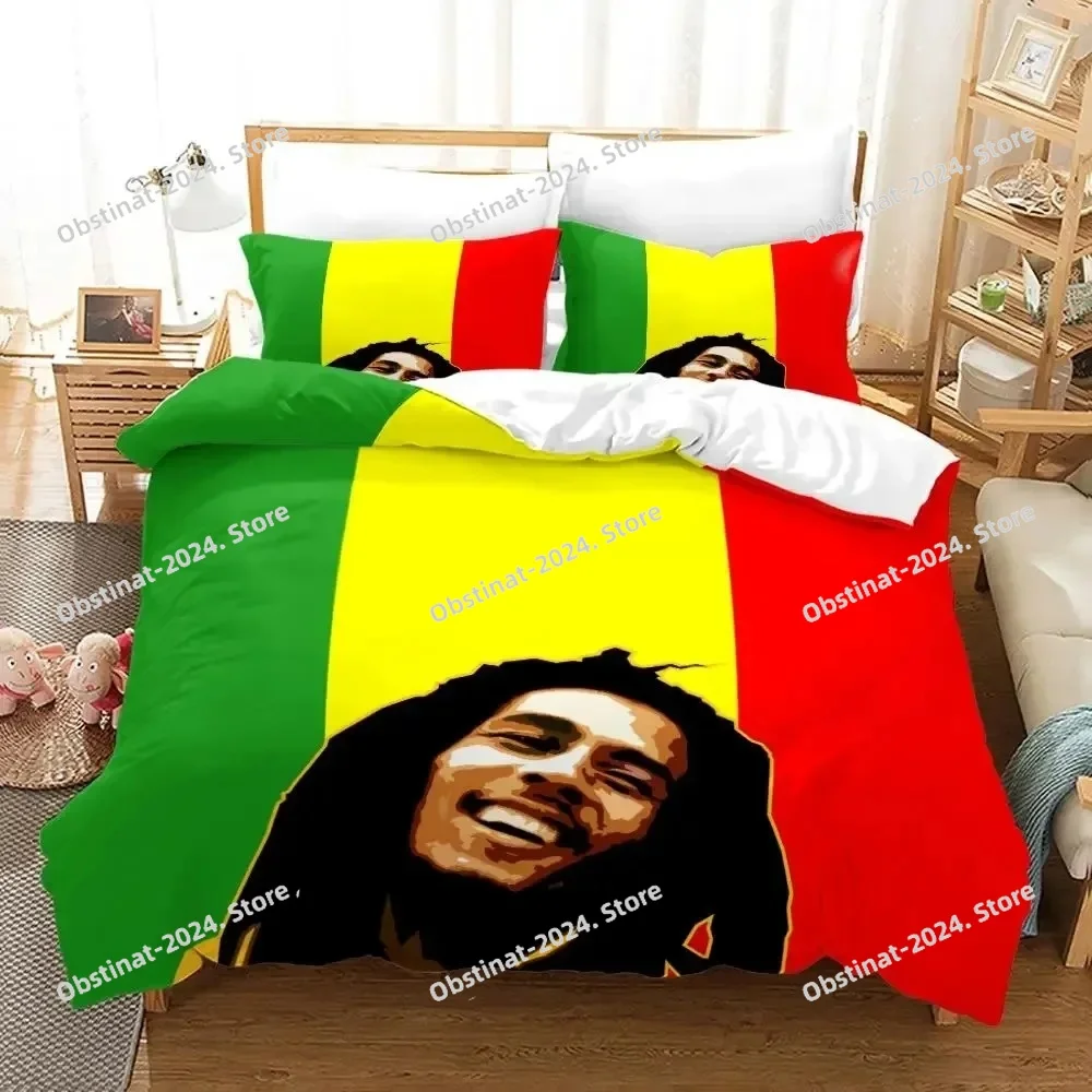 Bob Marley Duvet Cover Sets Music Legends Jamaica Singer Comfortable Bedspreads Queen King Size Bedding Sets Bedroom Decor
Bob Marley Duvet Cover Sets Music Legends Jamaica Singer Comfortable Bedspreads Queen King Size Bedding Sets Bedroom Decor