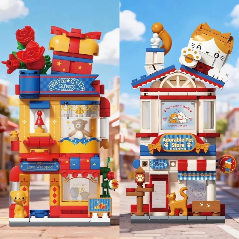 WeKKi Creative Park Street View Shop 5.0 Building Blocks The Merry Giftery Adorable Pet Store Toy Assembly Model Birthday Gifts
WeKKi Creative Park Street View Shop 5.0 Building Blocks The Merry Giftery Adorable Pet Store Toy Assembly Model Birthday Gifts