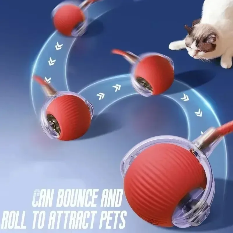 1PCS Smart Dog Toy Ball Electronic Interactive Pet Toy Moving Ball USB Automatic Move Bouncing Puppy Birthday Gift Cat Product
1PCS Smart Dog Toy Ball Electronic Interactive Pet Toy Moving Ball USB Automatic Move Bouncing Puppy Birthday Gift Cat Product