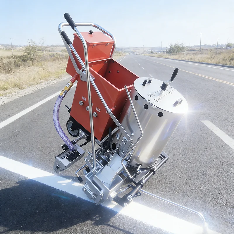 Customized Road Marking Machine Anti Corrosion Body Cold Paint Sprayer for Asphalt Concrete Pavement Traffic Line Striping
Customized Road Marking Machine Anti Corrosion Body Cold Paint Sprayer for Asphalt Concrete Pavement Traffic Line Striping