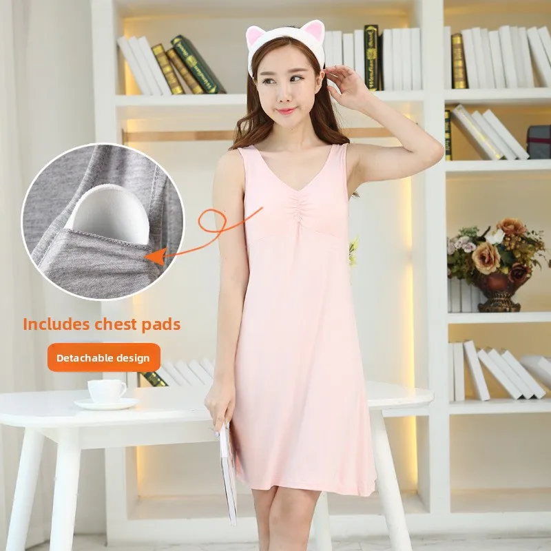 Black Sleep Dress under Skirt Sleepwear with Chest Pad White Strap Home Dress Women Summer Skirts Comfortable Lightweight Lon...
Black Sleep Dress under Skirt Sleepwear with Chest Pad White Strap Home Dress Women Summer Skirts Comfortable Lightweight Lon...