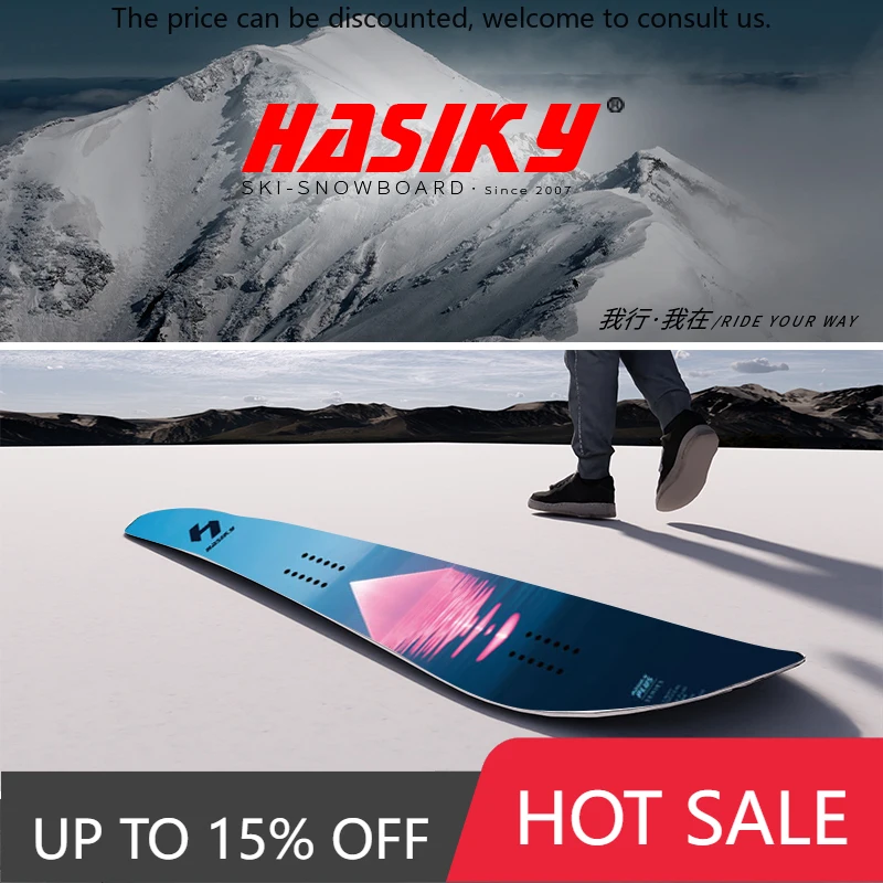 Customized Hasiky All Mountain Twin Tip Snowboards For Kids Laminated Wood Profile Winter Season Sandwich Construction
Customized Hasiky All Mountain Twin Tip Snowboards For Kids Laminated Wood Profile Winter Season Sandwich Construction