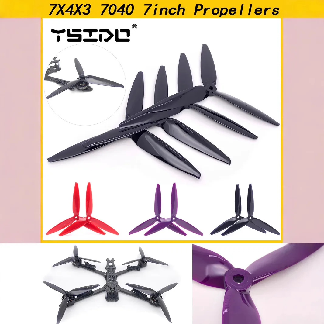 Authentic DP 7 * 4 * 3 PC HQ propeller 7040 7-inch 3-blade propeller for aircraft crossing
Authentic DP 7 * 4 * 3 PC HQ propeller 7040 7-inch 3-blade propeller for aircraft crossing