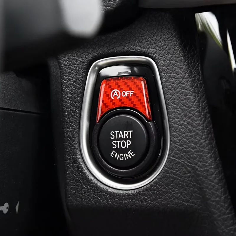 For BMW 3 4 Series F30 F31 F32 F33 F83 F82 M2 M3 Real Hard Dry Carbon Fiber Accessories Engine Start Stop OFF Button Sticker
For BMW 3 4 Series F30 F31 F32 F33 F83 F82 M2 M3 Real Hard Dry Carbon Fiber Accessories Engine Start Stop OFF Button Sticker