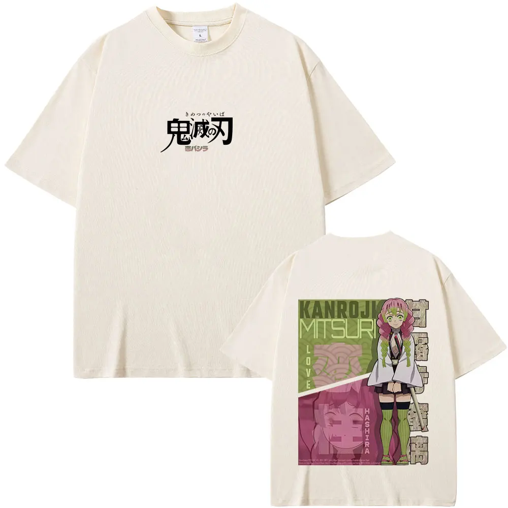 Anime Demon Slayer Love Hashira Kanroji Mitsuri Print Tshirt Men Women Fashion Casual Oversized T-shirt Unisex Vintage T Shirts
Anime Demon Slayer Love Hashira Kanroji Mitsuri Print Tshirt Men Women Fashion Casual Oversized T-shirt Unisex Vintage T Shirts