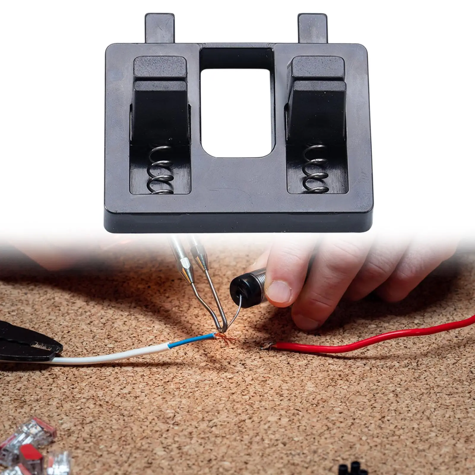 Electric Wire Welding Fixture Soldering Station with Adjustable Clamps Welding Accessories for Cable Maintenance Manufacturing
Electric Wire Welding Fixture Soldering Station with Adjustable Clamps Welding Accessories for Cable Maintenance Manufacturing