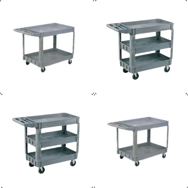 Industrial Utility Cart Service Trolley Cart with 2 and 3 Layers to Load Things Mobile Cart with Wheels
Industrial Utility Cart Service Trolley Cart with 2 and 3 Layers to Load Things Mobile Cart with Wheels
