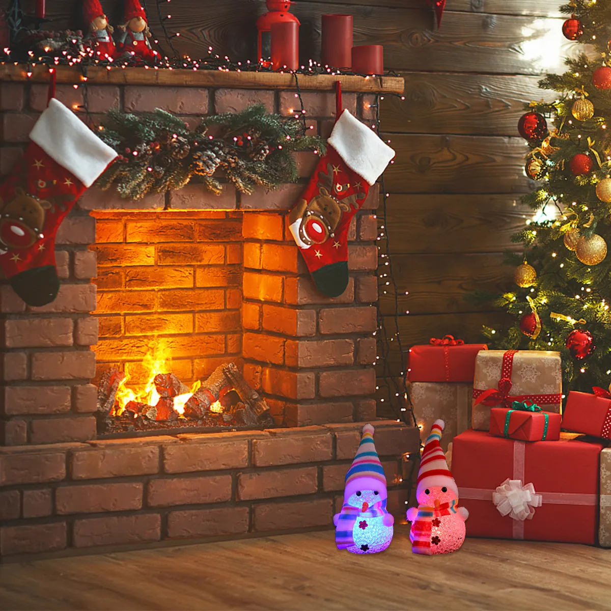 2Pcs Crystal Snowman Night Light LED Color Changing Ambient Lamp Adorable Snowman Shape for Bedroom Living Room Kitchen Bathroom
2Pcs Crystal Snowman Night Light LED Color Changing Ambient Lamp Adorable Snowman Shape for Bedroom Living Room Kitchen Bathroom