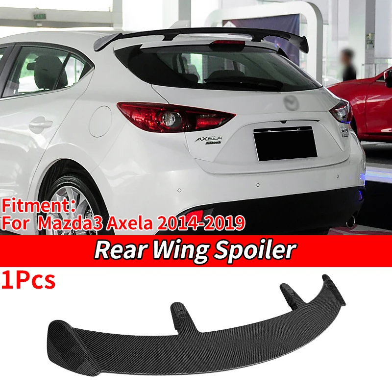 Spoiler High Quality ABS Material Exterior Accessories Car Rear Wing Carbon Fiber Look Rear Spoiler For Mazda3 Axela 2014-2019
Spoiler High Quality ABS Material Exterior Accessories Car Rear Wing Carbon Fiber Look Rear Spoiler For Mazda3 Axela 2014-2019