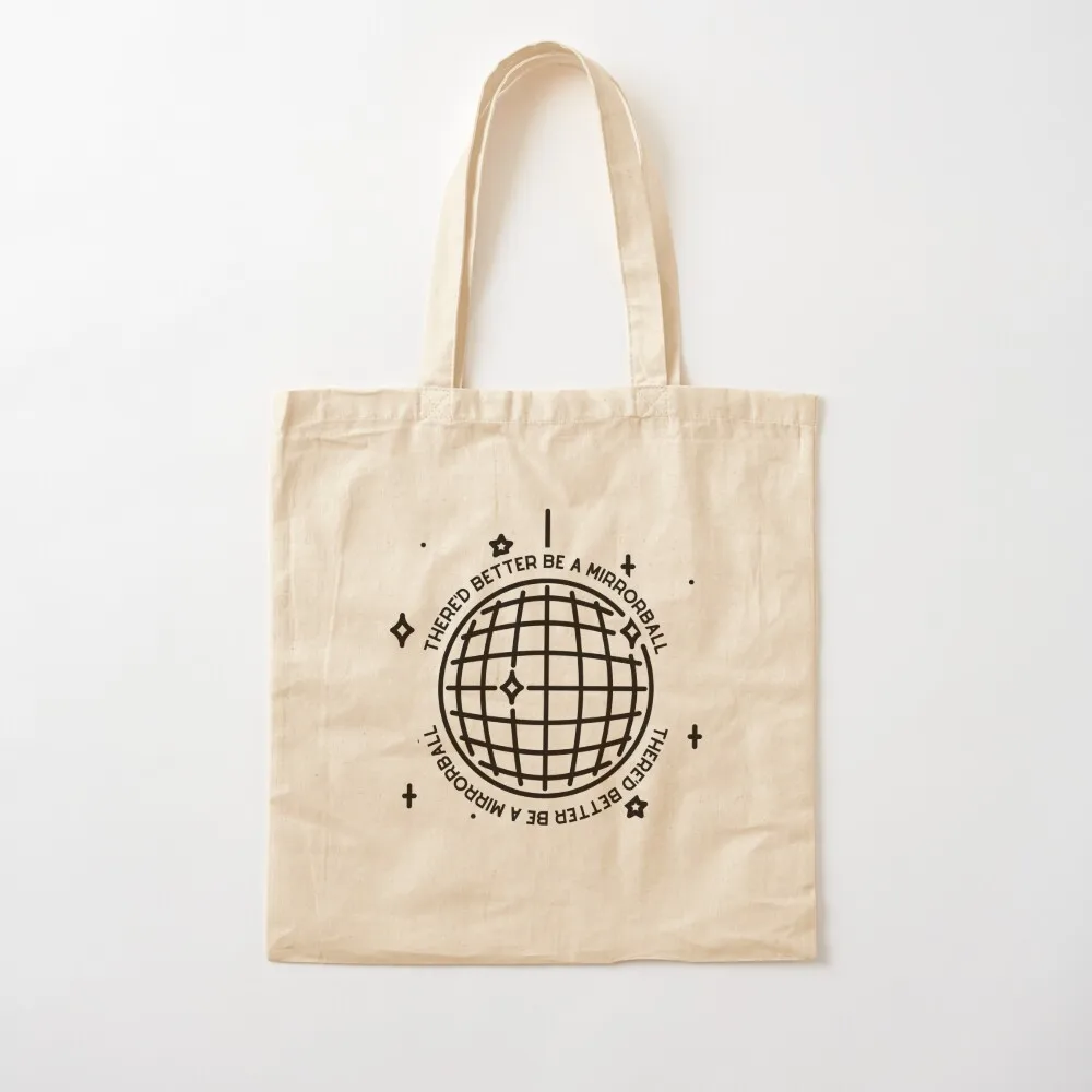 There'd better be a mirrorball Arctic Monkeys Tote Bag Gift bags Women's tote screen Canvas
There'd better be a mirrorball Arctic Monkeys Tote Bag Gift bags Women's tote screen Canvas