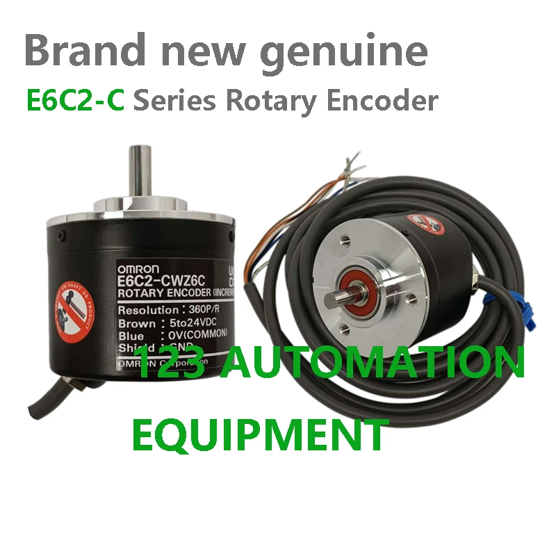 Authentic New Omron E6C2-CWZ6C Incremental Rotary Encoder 200P/R 360P/R 500P/R 600P/R 1000P/R 2000P/R 2M
Authentic New Omron E6C2-CWZ6C Incremental Rotary Encoder 200P/R 360P/R 500P/R 600P/R 1000P/R 2000P/R 2M