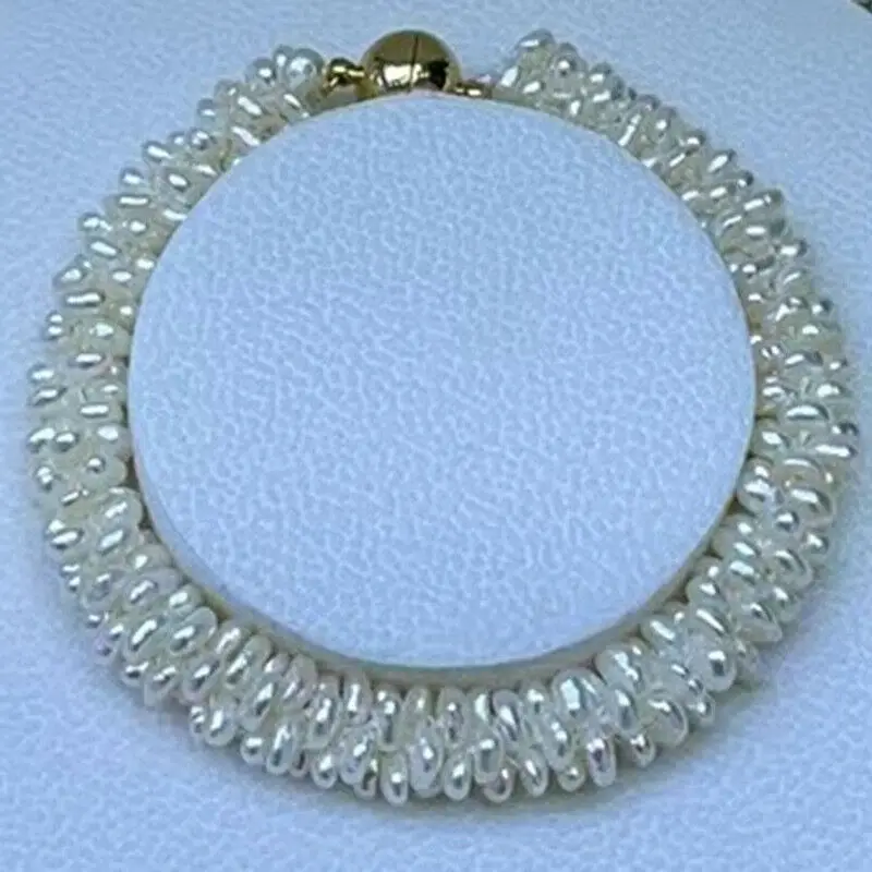 Gorgeous 2023 New Design Handmade South Sea White Pearl Bracelet 7.5-8in 19-20cm Filled 14k Gold Free Shipping
Gorgeous 2023 New Design Handmade South Sea White Pearl Bracelet 7.5-8in 19-20cm Filled 14k Gold Free Shipping