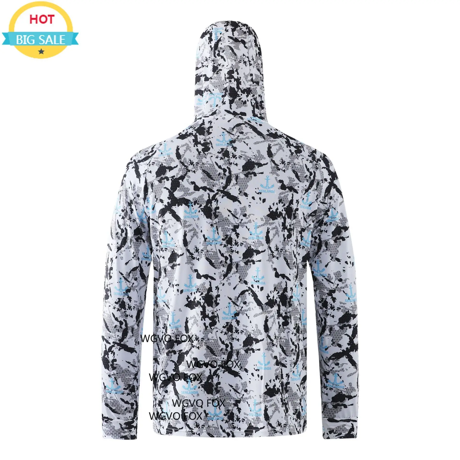 Men's Fishing Shirt Ice Silk Breathable Quick Dry Summer Sun Protection Fishing Clothing
Men's Fishing Shirt Ice Silk Breathable Quick Dry Summer Sun Protection Fishing Clothing