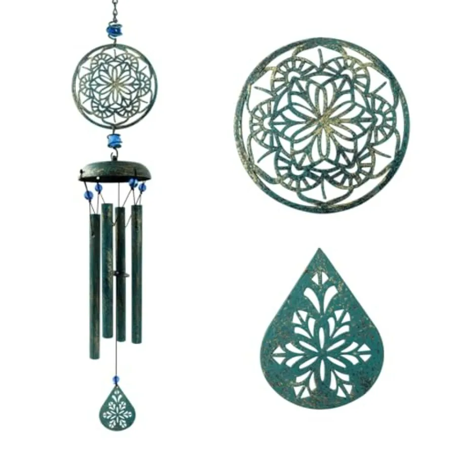 Wind Chimes for Outside Zen Atmosphere Wind Chime Windchime Outdoors for Outdoor Garden Patio Decor with Mandala Design Windchi
Wind Chimes for Outside Zen Atmosphere Wind Chime Windchime Outdoors for Outdoor Garden Patio Decor with Mandala Design Windchi