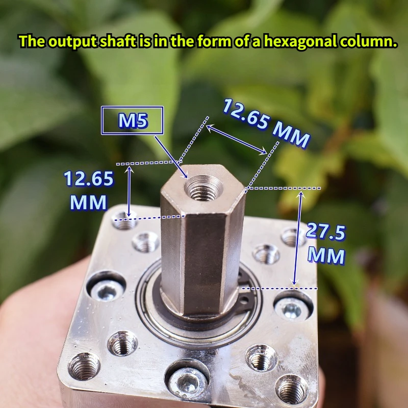 Super-torque 775 Planetary Reduction Motor DC12V30 Turns To Four-stage Planetary Gear Reduction Ratio of 1:188.
Super-torque 775 Planetary Reduction Motor DC12V30 Turns To Four-stage Planetary Gear Reduction Ratio of 1:188.