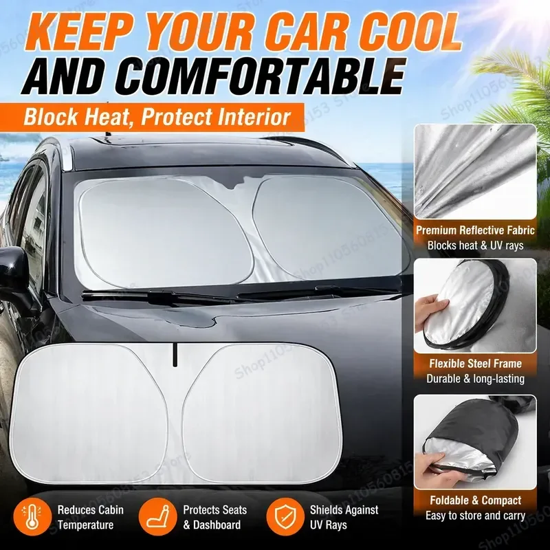 For ZEEKR 001 007 009 X 7X 8X 9X MIX Car Windshield Sun Shade UV Protection Auto Interior Accessory Foldable Heat Reflective
For ZEEKR 001 007 009 X 7X 8X 9X MIX Car Windshield Sun Shade UV Protection Auto Interior Accessory Foldable Heat Reflective