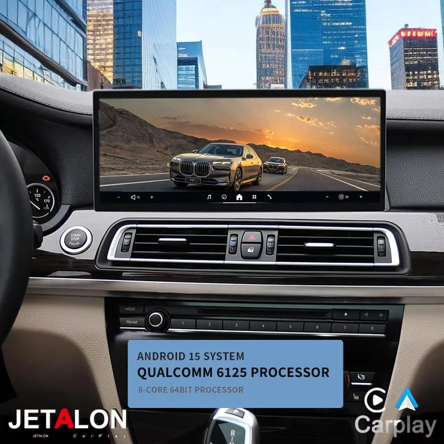 Android15 Автомобильный радиоприемник с большим HD-экраном 15,8 дюйма для BMW 7 серии 2011-2017 CIC NBT Беспроводной мультимедийный плеер Carplay 4G GPS Navi
Android15 Автомобильный радиоприемник с большим HD-экраном 15,8 дюйма для BMW 7 серии 2011-2017 CIC NBT Беспроводной мультимедийный плеер Carplay 4G GPS Navi