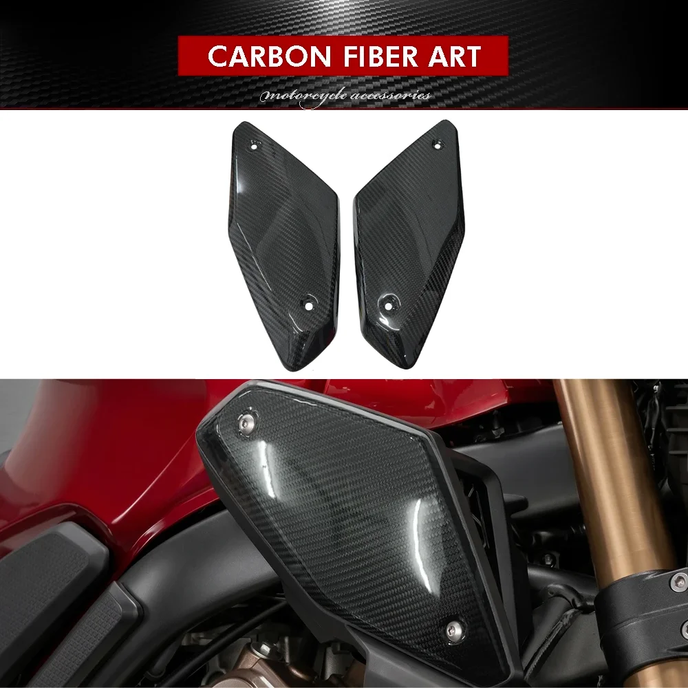 Carbon Fiber Side Fairing Protector for Honda CB650R 2020-2023
Carbon Fiber Side Fairing Protector for Honda CB650R 2020-2023