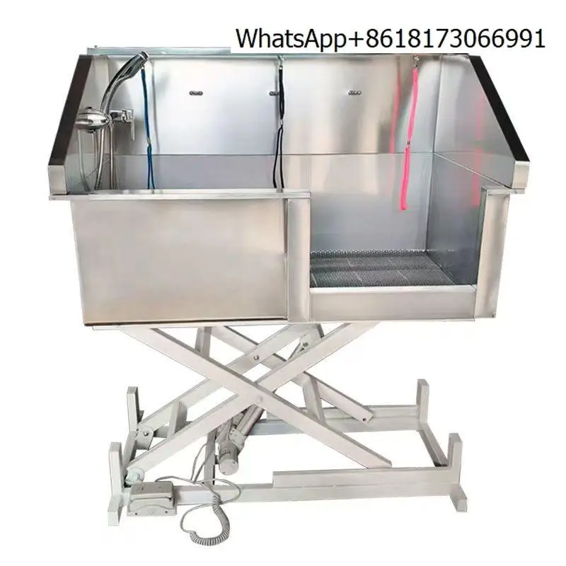 Электрическая подъемная ванна для животных из нержавеющей стали
Электрическая подъемная ванна для животных из нержавеющей стали