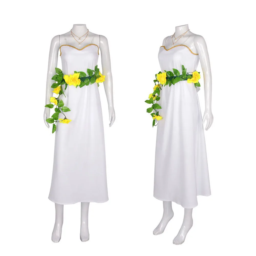 Game Aerith Gainsborough Cosplay Costumes Full Sets White Dress Uniforms Suits for Women Adult Halloween Carnival Party Roleplay
Game Aerith Gainsborough Cosplay Costumes Full Sets White Dress Uniforms Suits for Women Adult Halloween Carnival Party Roleplay