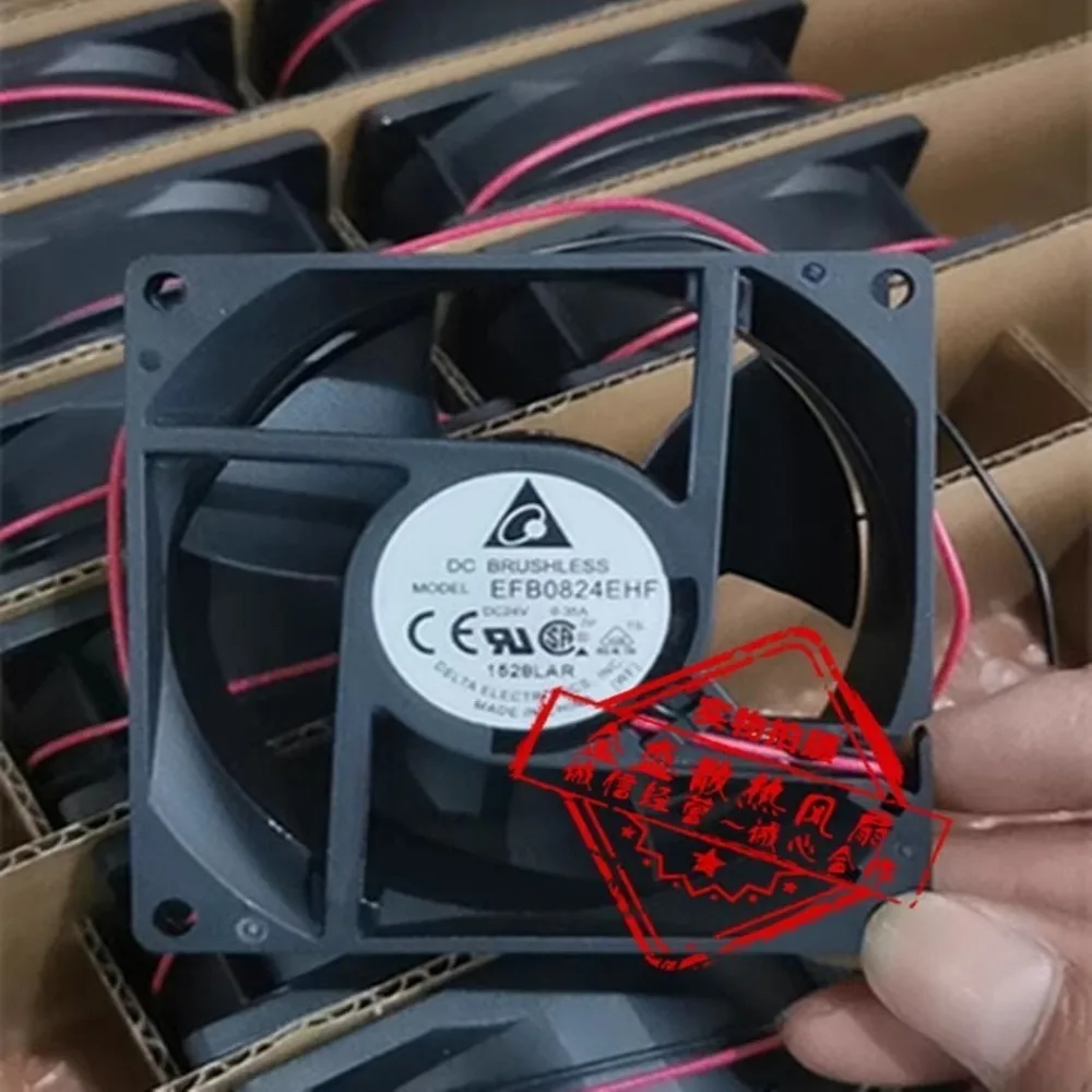 For Delta EFB0824EHF 8032 DC24V 0.35A 8CM 2-Wire Inverter Cooling Fan
For Delta EFB0824EHF 8032 DC24V 0.35A 8CM 2-Wire Inverter Cooling Fan