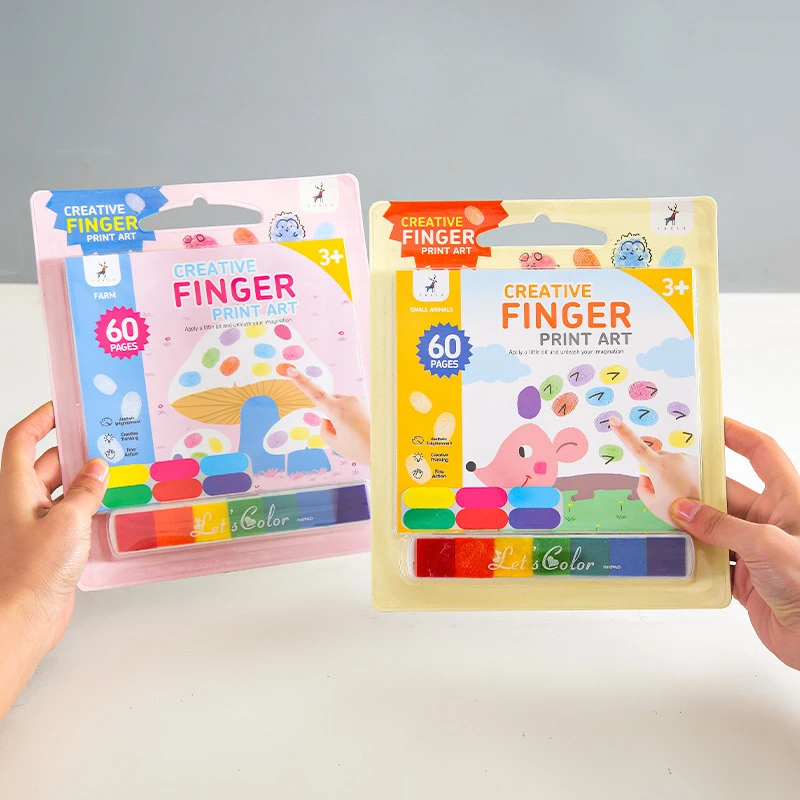 Creative Children's Finger Painting Graffiti Coloring Book Painting Set Children's Gift Children's Artistic Enlightenment
Creative Children's Finger Painting Graffiti Coloring Book Painting Set Children's Gift Children's Artistic Enlightenment
